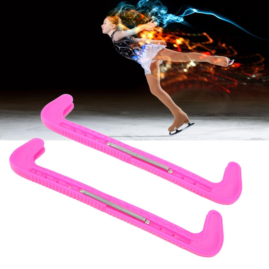 1 Pair Ice Skate Blade Covers   Skating Blade Guards   Plastic Blade Protector