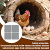 Chicken Nesting Pads Chicken Nesting Box Pads Washable 4X Silicone Soft Elastic Bedding For Roosting Brooder Laying Hens Chicks