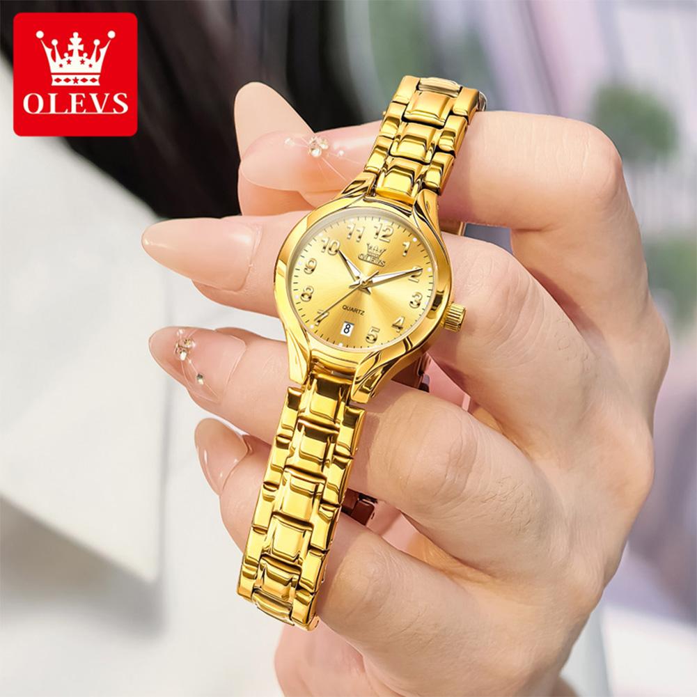 OLEVS Women Watch Luxury Original Brand Waterproof Luminous Quartz Watch Automatic Date Ladies Watches Wristwatch