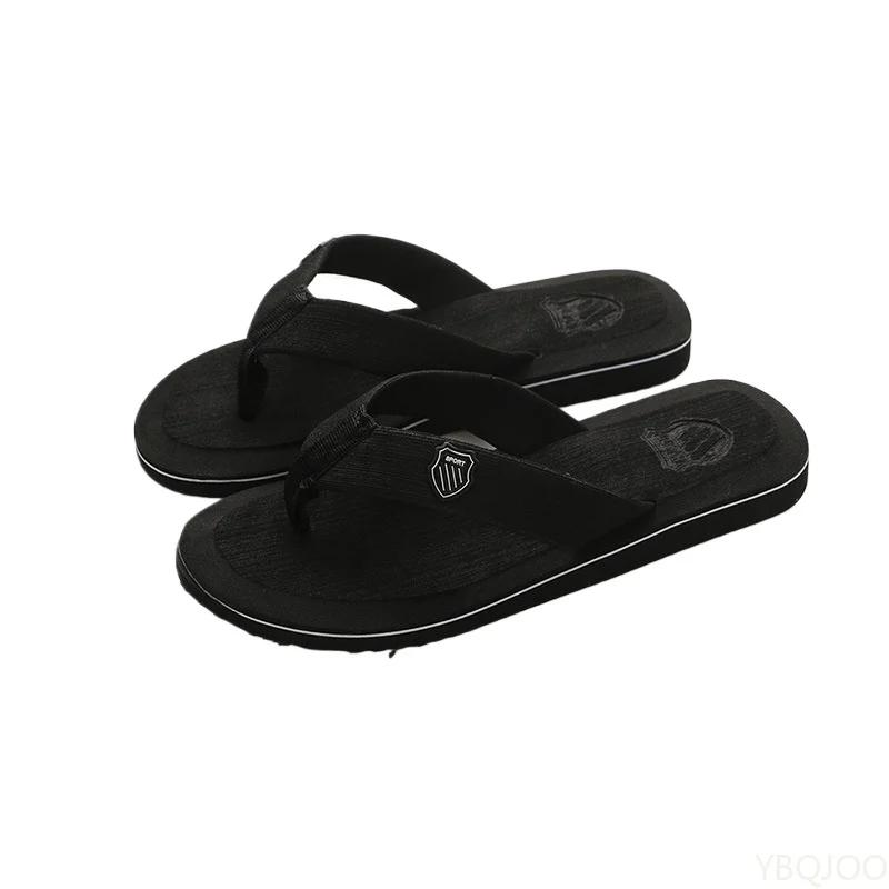Fashion 2025 Men New Summer Shoes Men Flip Flops High Quality Beach Sandals Anti-slip Zapatos Hombre Casual Shoes Man Slippers Zapatos
