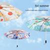 MAYDU Three-Fold Double-Layer UV Protection Umbrella