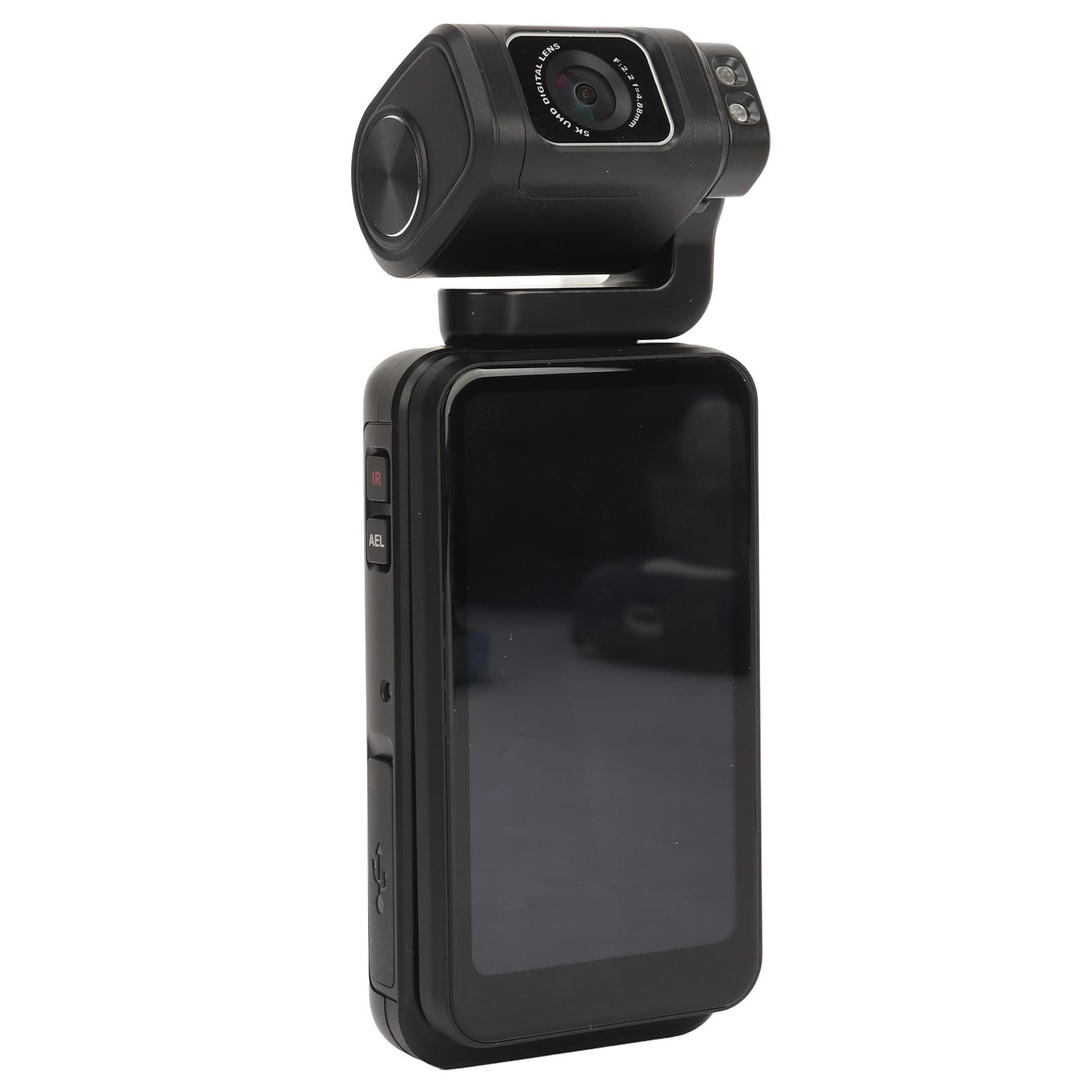 

5K Video Camera Camcorder 36MP WiFi Vlogging Camera 10X Digital Zoom Rotatable Touch Screen 120