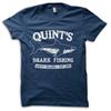 Quints Shark Fishing Jaws Shark Movie Reference T-Shirt M5814