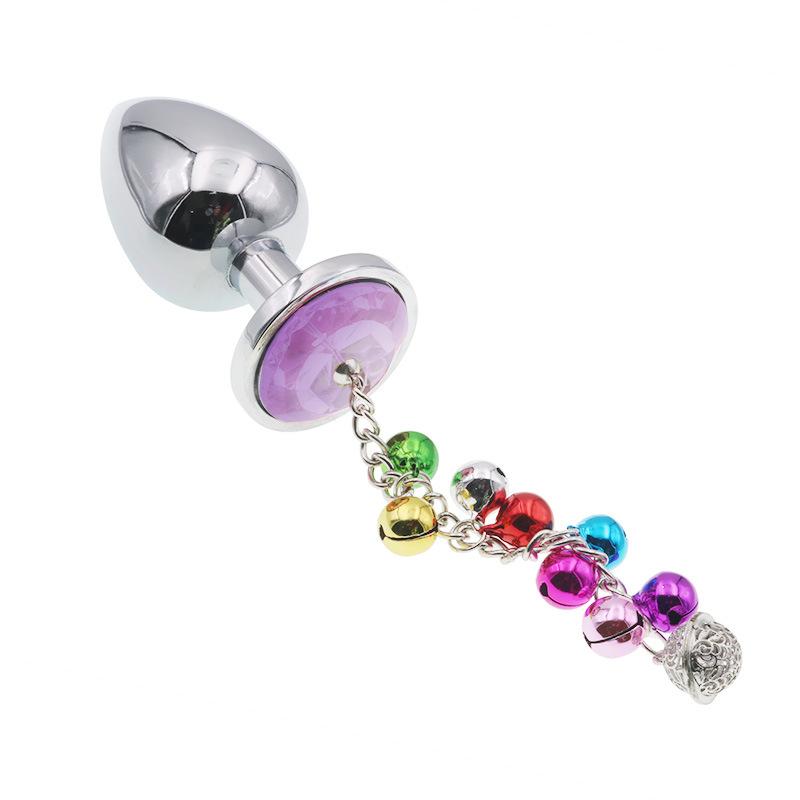 Metal Butt Plug Bell Tail Anal Adult Toys Sex Product Temptation Picking Passion Substitute Goods