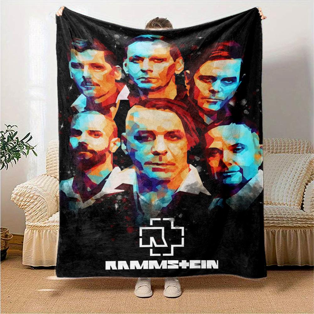 Rammstein Blanket, High quality Comfortable for All Seasons, Home Decor, Warmth and Comfort
