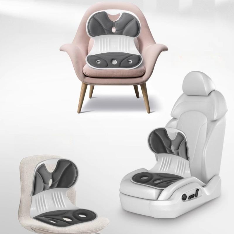 36x30x34cm Ergonomic Waist Protection Cushion Corrective Sitting Posture Support Pads Sitting for Long Time Without Getting Tired Waist Cushion