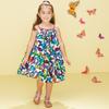 Hot Selling Girls' Summer Sleeveless Rainbow A-line Camisole Dress