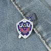 Mercadoria de Jogo Emblemas de Metal Legend of Zelda Breath of the Wild Broche de Escudo Escudo Guardian Liga