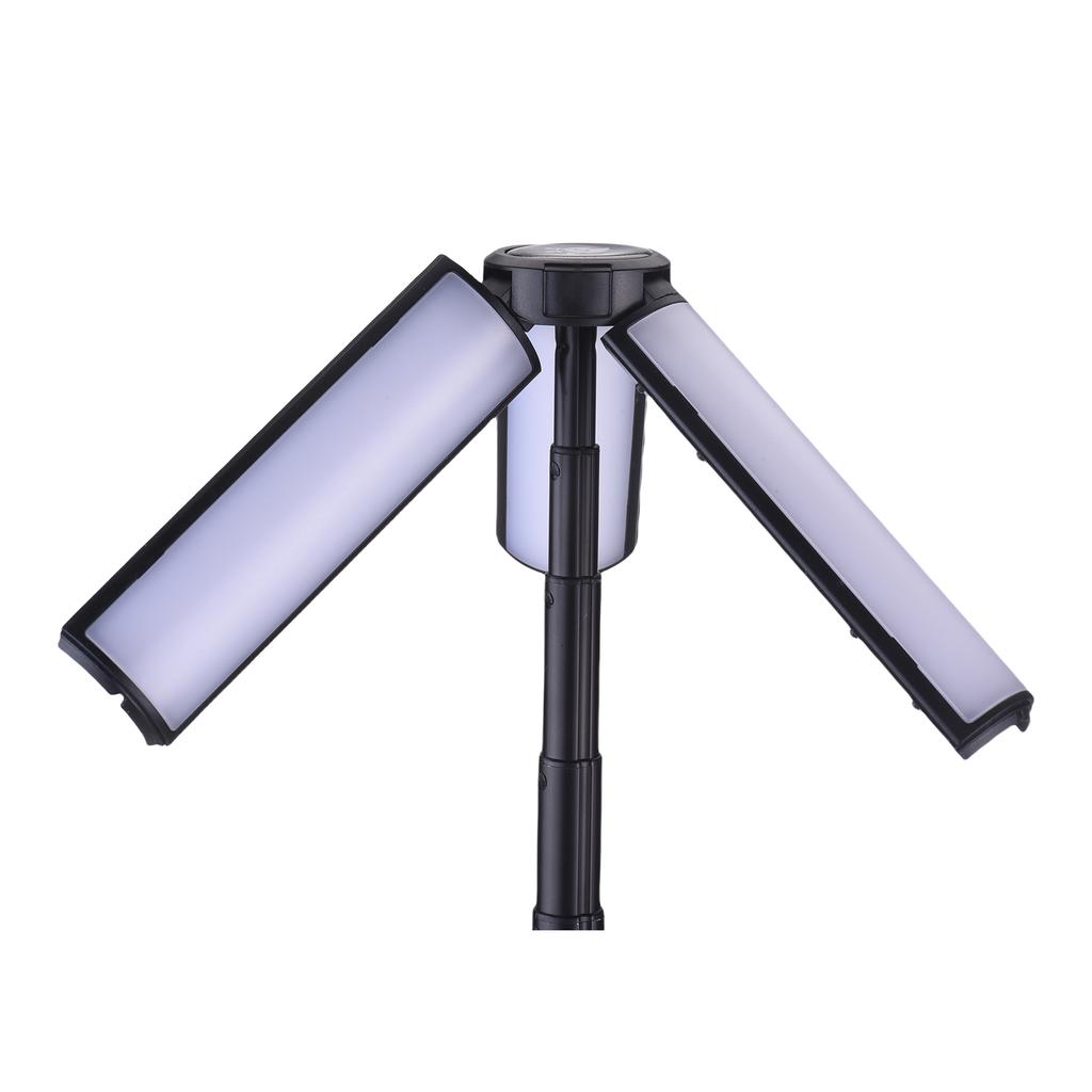 Portable Camping Light, Cordless Rechargeable LED Work Light, Telescopic Flashlight for Emergency,