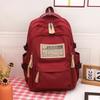 Mochila da Moda de Grande Capacidade para Adolescentes - Casual e Versátil para Viagem ou Escola