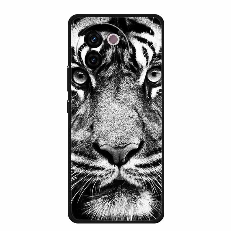 For Vivo V30e Case Popular Black Silicone Soft Back Cover Case For Vivo V30e Phone Case Cover V 30 e V 30e V30 e Coque Funda Bag