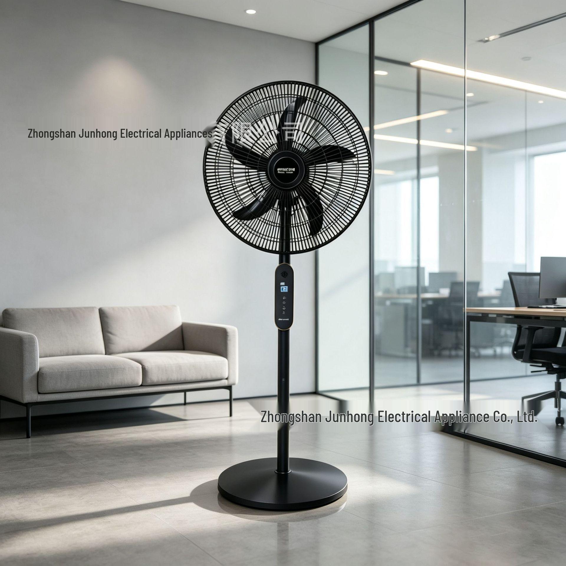 16-Inch Smart Floor Fan: Remote Control
