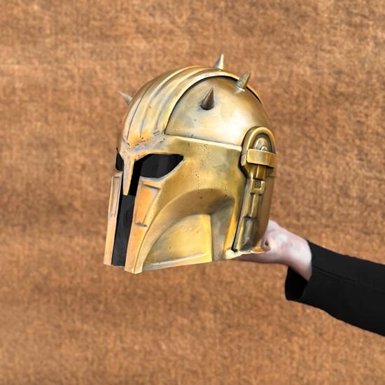 Steel Helmet Armor Star Wars Cosplay Costume Premium Prop Replica for Fans Collectors