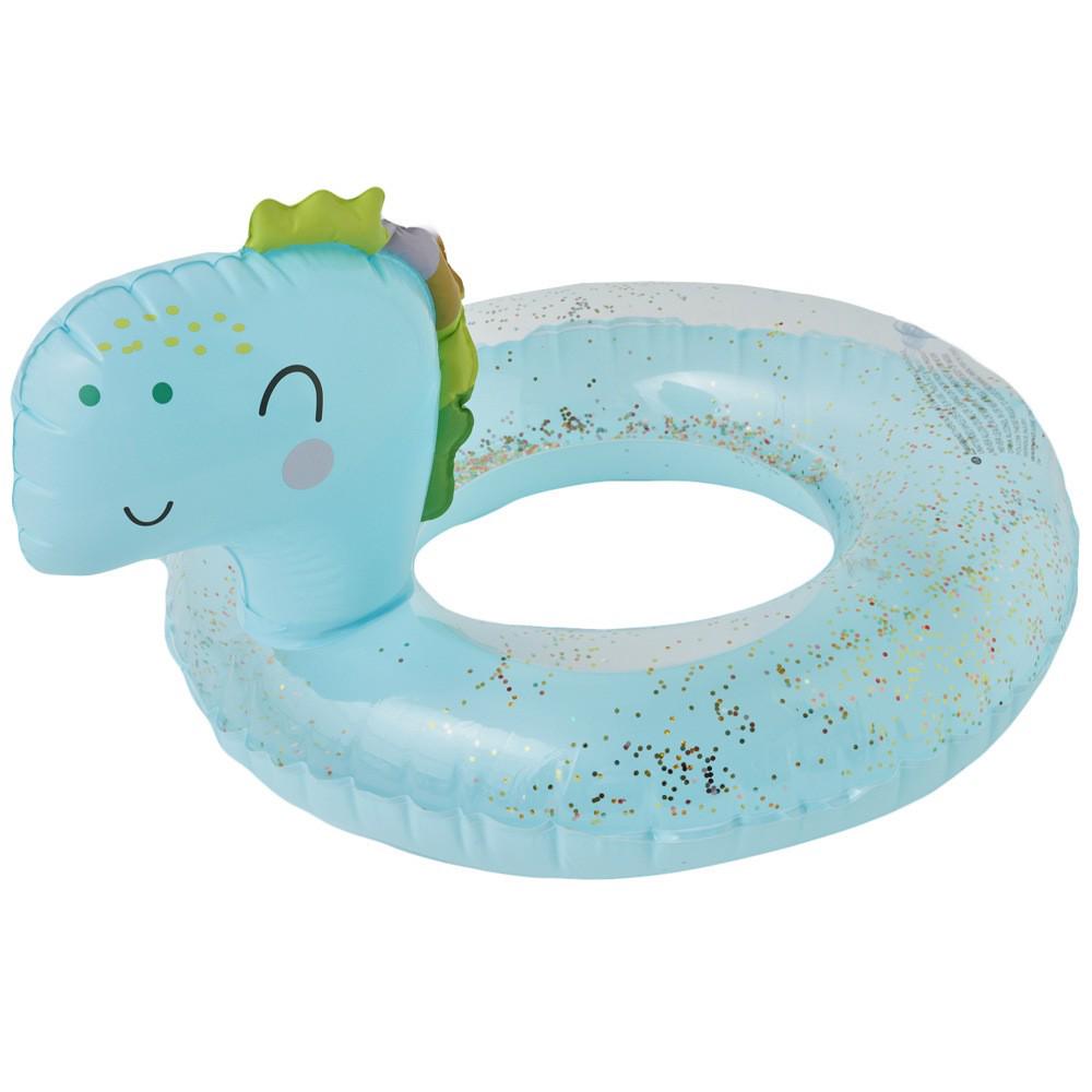 Intex 57288 Double Flamingo Adult Inflatable Swimming Ring - Thick Oversized Floating Bed for Kids & Adults