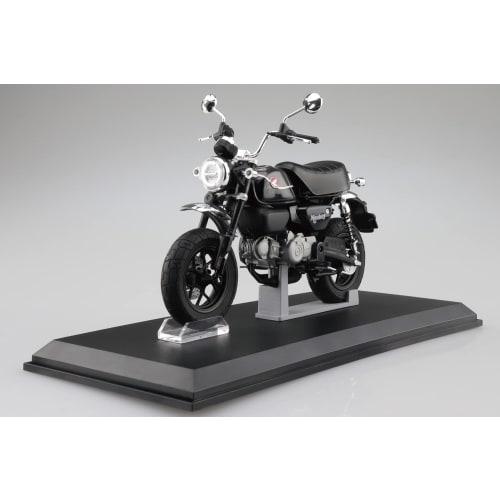 Aoshima Bunka Kyozai (AOSHIMA) Skynet 1/12 Scale Complete Honda Monkey125 '22 Pearl Shining Black Motorcycle