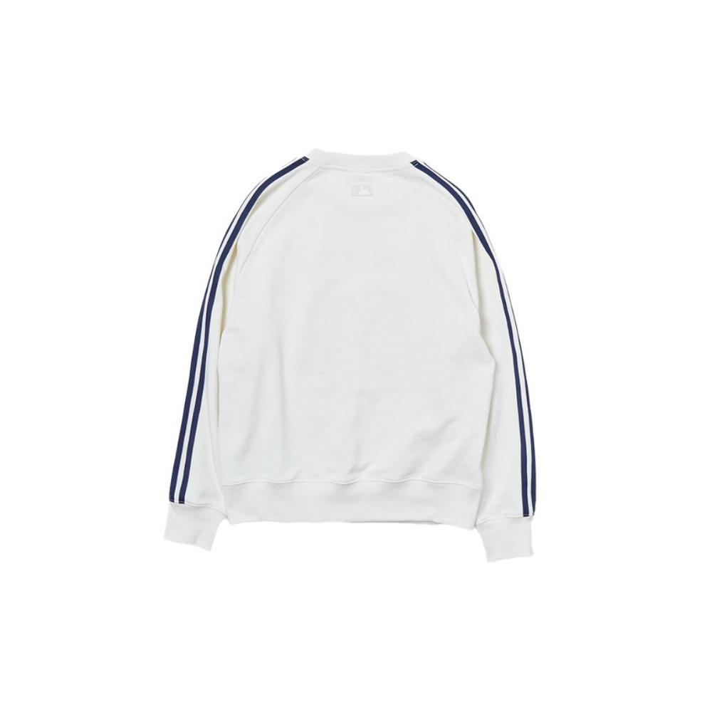 New MLB New York Yankees Sweatshirt Unisex Cream 3AMTV1044-50CRS