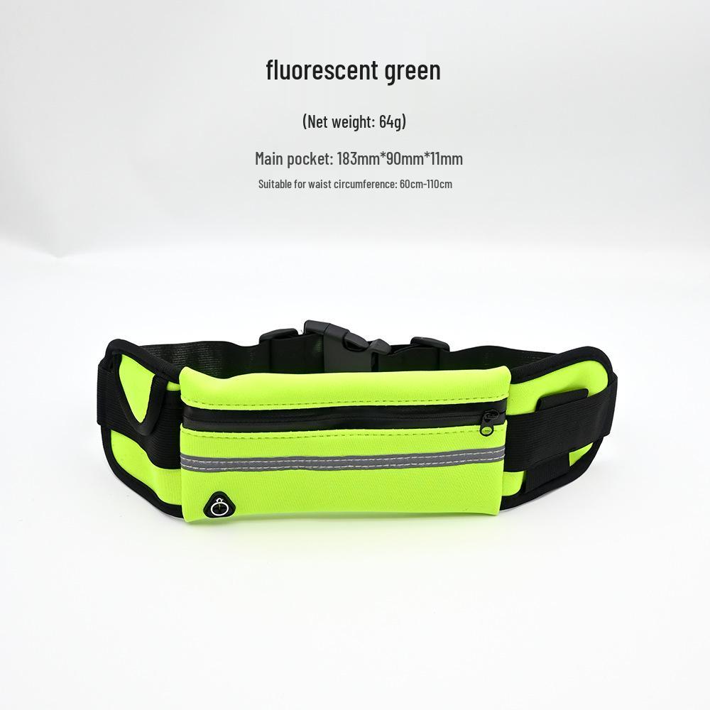 Shockproof Waterproof Sporty Waist Bag for Outdoor Cycling & Running – Fits Phone & Water Bottle