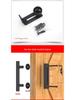 Adjustable Heavy Duty American Style Sliding Barn Door Handle and Floor Guide Hardware
