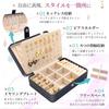 Accessory Jewelry Case Box Jewelry Box Ring Box Accessory Tray Ring Necklace Earrings Storage Small Item Storage Portable Gift Present Cute Stylish