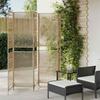 Vidaxl 5-Panel Screen, Beige, Poly Rattan