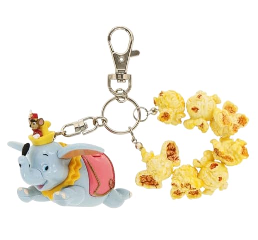 

Dumbo Popcorn Bucket Shaped Keychain - Tokyo Disney Resort Limited Edition - Souvenir/Gift