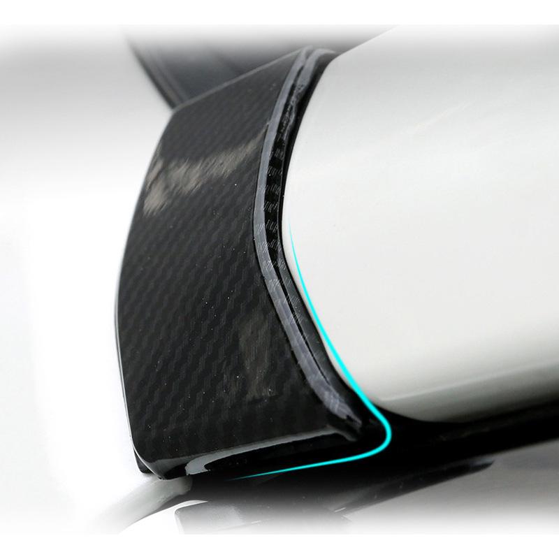 Carbon Fiber Texture Stickers for RAV4/Wildlander A-Pillar Modification