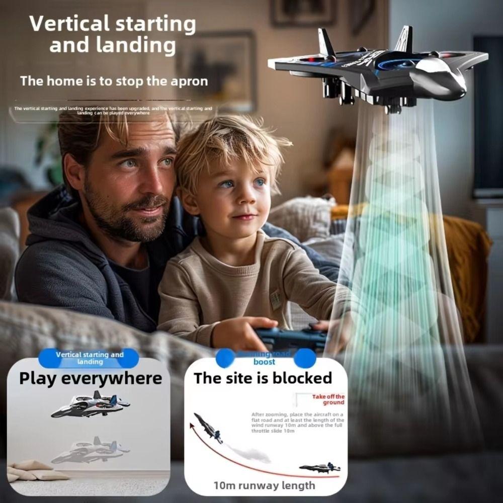 Gravity Sensing V46 Foam RC Aircraft EPP Foam Obstacle Avoidance Plane  Boys Baby Girls