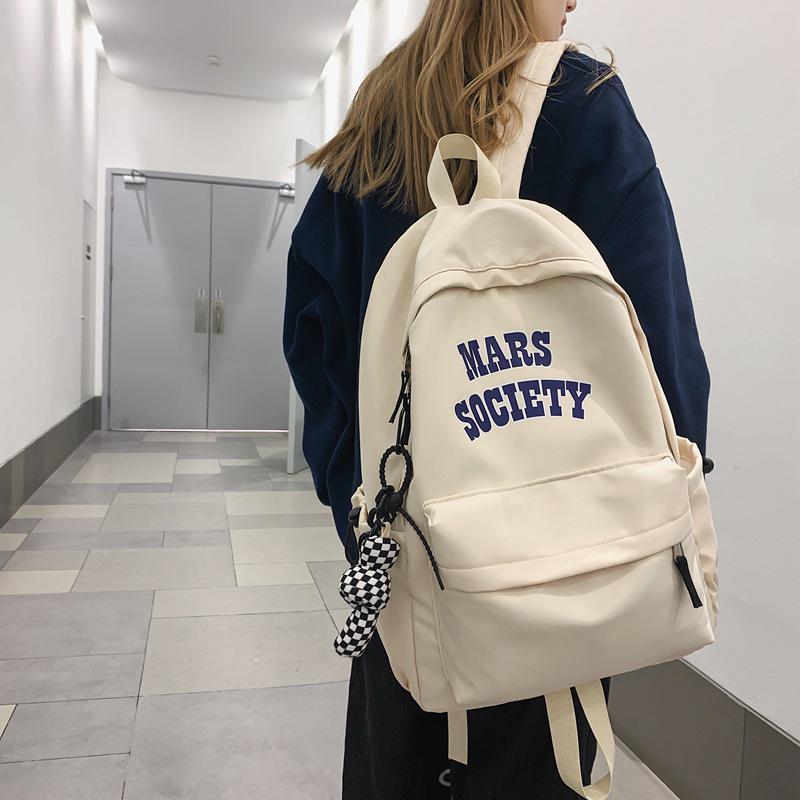 Všestranný batoh s velkou kapacitou pro studenty - Jednoduchý design, vhodný pro vysokou školu, základní školu a střední školu, pro chlapce i dívky