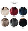 2022 Autumn/Winter Wool Slim Fit Striped A-Line Dress with Pile Collar for Women, Medium Length
