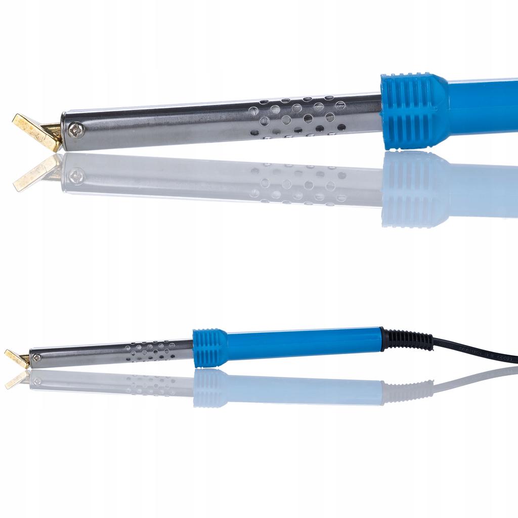 Rosfix Lutownica Typu Żelazko 80W BL80W + Zszywacz do Plastiku w Walizce – Wszechstronność Zastosowania | 200 Zszywek | 8 Rodzajów Zszywek 800szt.