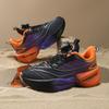 2025 new running shoes boys primary and secondary school students non-slip rotating buttons teenagers summer breathable running shoes wear-resistant