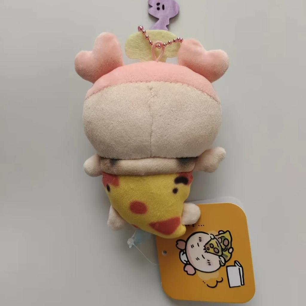 Peluche Cartone Animato Chiikawa Gatto Nero Zucca Usagi Hachiware Pizza Scoiattolo Volante Antico Peluche Borsa Ciondolo Giocattolo Regalo per Bambine