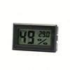 Built-in Probe Temperature Sensor Humidity Black Square Electronic Thermo-Hygrometer Mini LCD Digital Thermometer Hygrometer