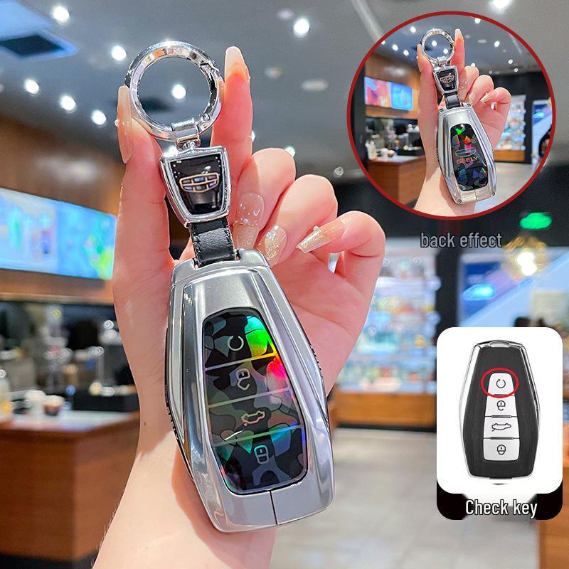 Geely Emgrand Key Case for Xingrui, L Boyue PRO, Xingyue L, L7/L6, Binyue with Metal Buckle