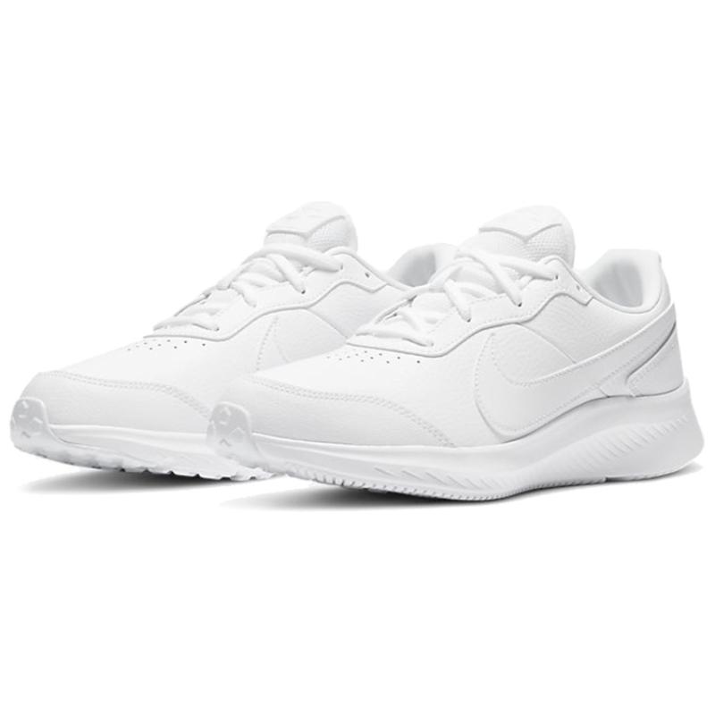 Nike Varsity Leather 'Triple White' GS Sneakers CN9146-101