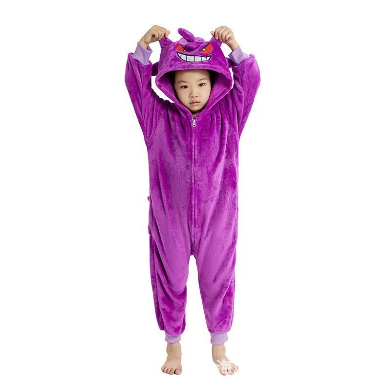 Cartoon Kigurumi Für Kinder Tier Onesies Kinder Pyjamas Halloween Cosplay Kostüme