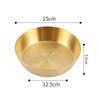 Einlagiges Gewürz-Dip-Schälchen 304 Edelstahl Kalte Speisen Kimchi-Schale Koreanisches Barbecue