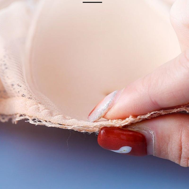 Strapless Non-slip Ultra-thin Model Gathered Summer Bra