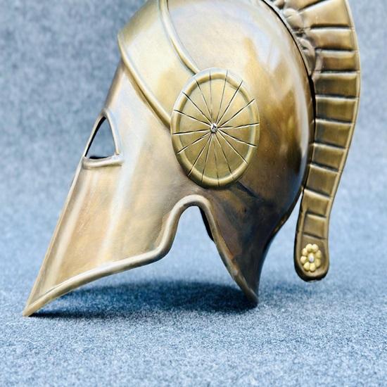 Roman Corinthian Medieval Helmet Best Greek Mythology Ancient Spartan Helmet Armor Larp Cosplay Helmet