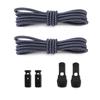 New 1Pair/3Pair Round Elastic Shoelace Unisex Quick-Release Shoelaces No-Tie Laces for Sneakers and Boots Shoe Laces