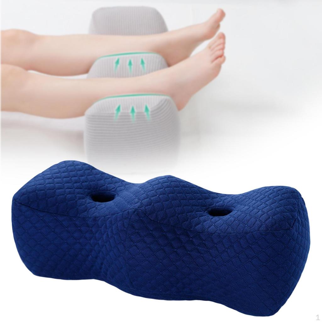 Clip Leg Feet Elevation Pillow Ergonomic with Removable Cover Memory Foam Elevated for