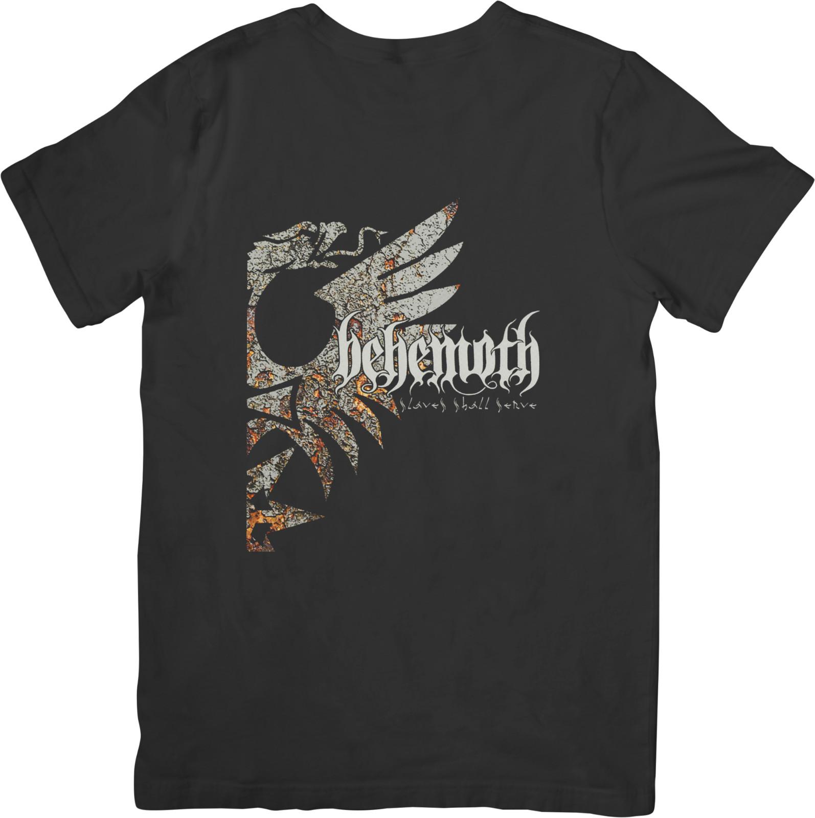 Behemoth metal Music Unisex Fit for Men  Women Quality Cotton T-Shirt Black L