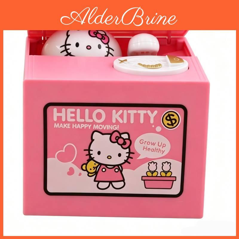 Cartoon Resin Piggy Bank With Handcrafted Painting For Kids Gifts