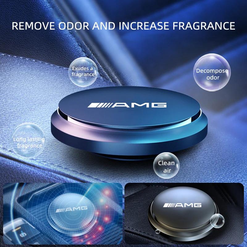 Car Air Freshener Solid Perfume Rotating Aromatherapy Decor For Mercedes Benz AMG GLC W203 W206 W220 W205 W211 W212 W201 C Class