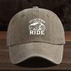 Letter Printed Adjustable Baseball Cap Casual Curved Brim Lightweight Sports Hat