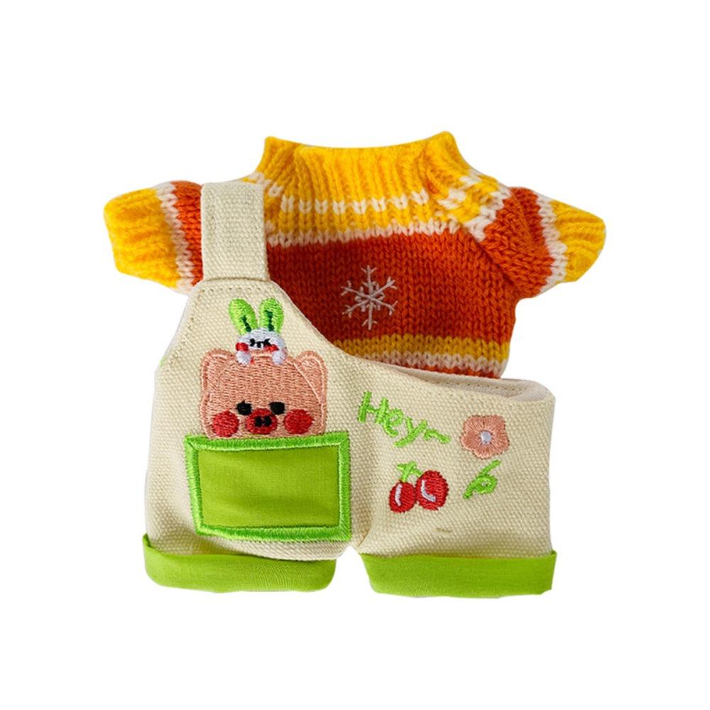 Replacement Outfit 20CM Cotton Doll Clothes Sweater Plush Toys Clothes Doll Accessory