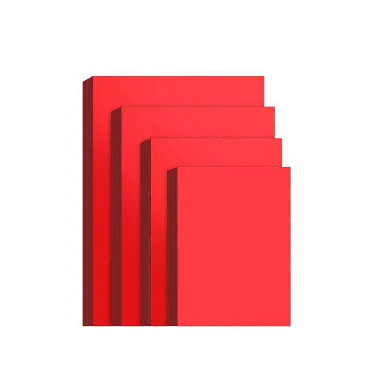 

Thickened Red Cardstock A4/A3 - 4K/8K Pure Wood Pulp for DIY, Kindergarten Crafts, and Greeting Cards A4