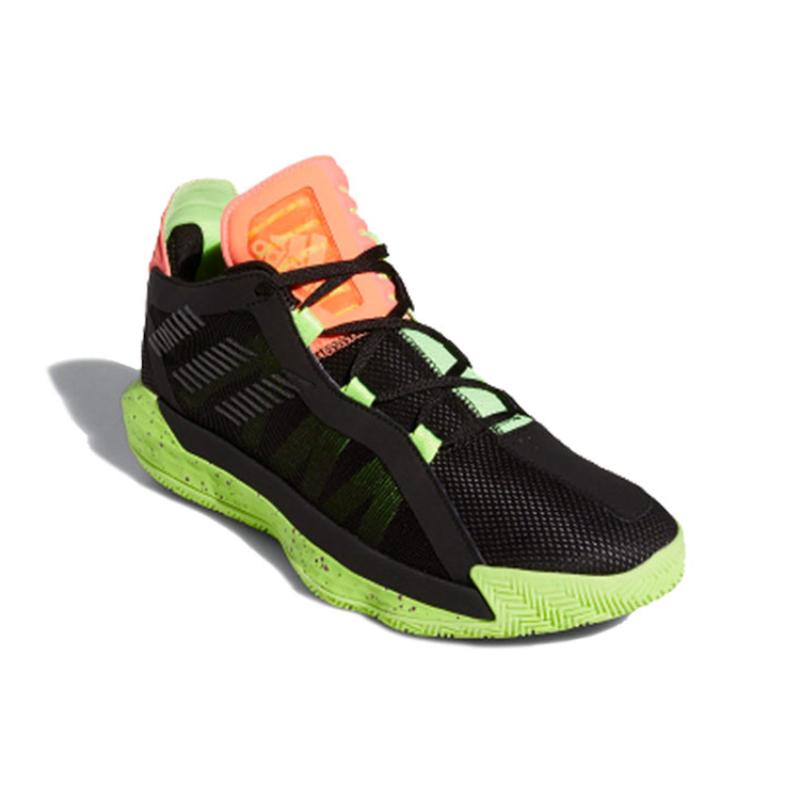 Adidas Dame 6 Signal Green Coral Sneakers EF9871