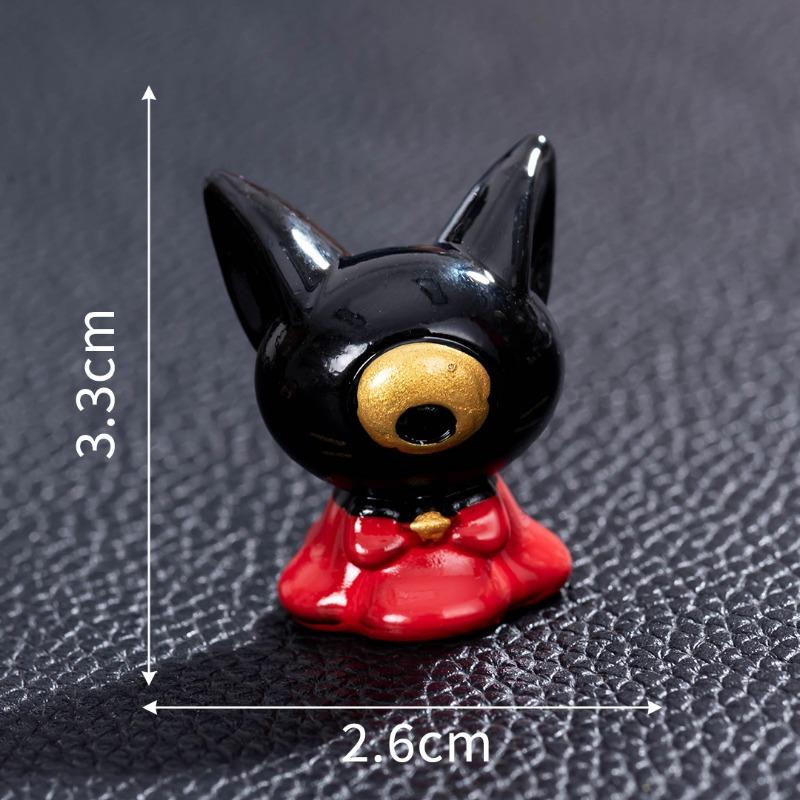 New Micro Landscape Creative Halloween Ornament Reaper Demon Cat Figure DIY Desktop Ornament Accessories