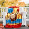 1pc Curious George7 Theme Blanket - Digital Print, Polyester, Cozy for All Seasons, Perfect for Outdoor, and Travel
